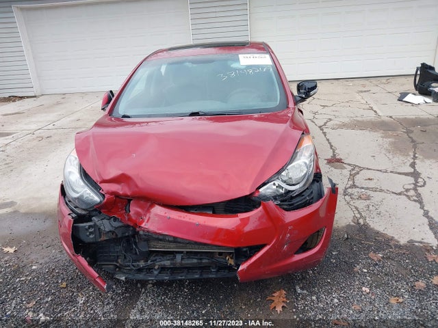 2012 HYUNDAI ELANTRA LIMITED (ULSAN PLANT) VIN: KMHDH4AE0CU333769