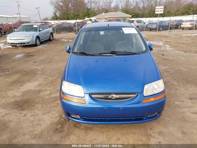 2006 CHEVROLET AVEO LT VIN: KL1TG666X6B669422
