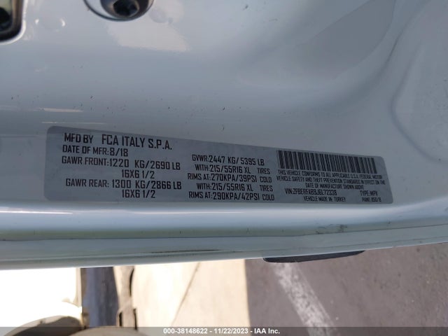 RAM Promaster City Tradesman 2018 ZFBERFAB9J6L72338 Image 9