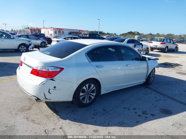 Honda ACCORD LX 2014 1HGCR2F35EA078342 Image 4