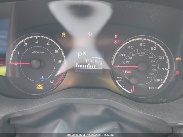 2019 SUBARU IMPREZA 2.0I PREMIUM VIN: 4S3GTAC60K3730097