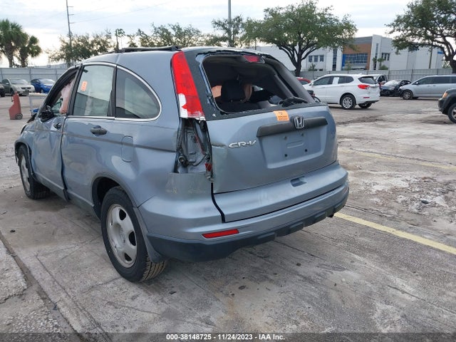 2010 HONDA CR-V LX VIN: 5J6RE3H39AL038121