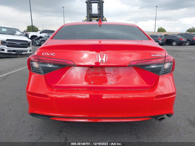 2022 HONDA CIVIC SPORT VIN: 2HGFE2F57NH521117