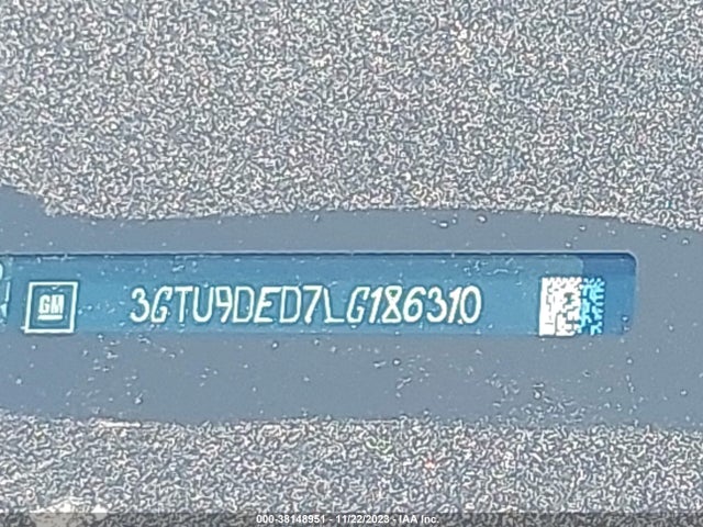 GMC Sierra 1500 4wd  Short Box Slt 2020 3GTU9DED7LG186310 Image 9