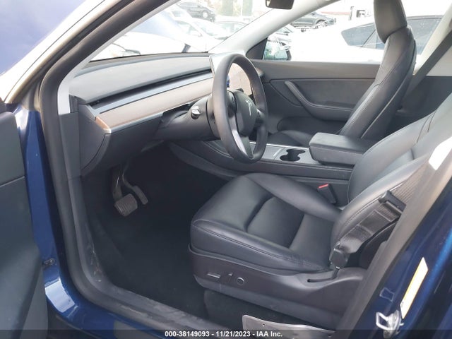 2021 TESLA MODEL Y LONG RANGE DUAL MOTOR ALL-WHEEL DRIVE VIN: 5YJYGDEE9MF207908