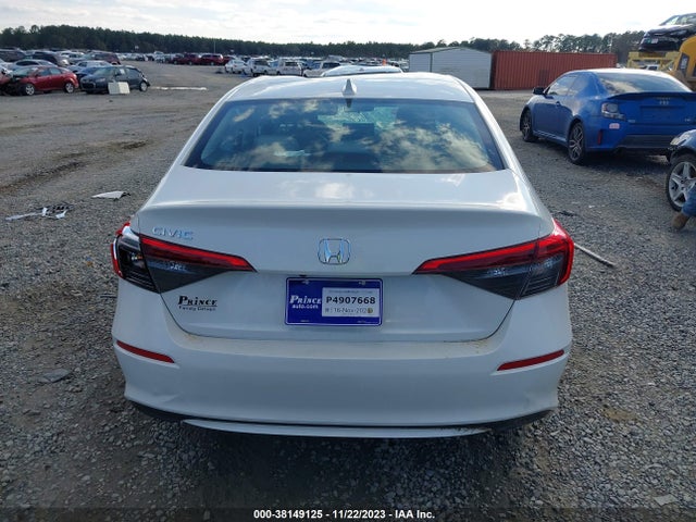 2023 HONDA CIVIC EX W/O BSI /EX VIN: 2HGFE1F76PH324812