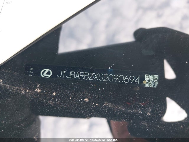2016 LEXUS NX 200T F SPORT VIN: JTJBARBZXG2090694