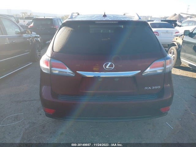2013 LEXUS RX 350 VIN: 2T2ZK1BA4DC120498
