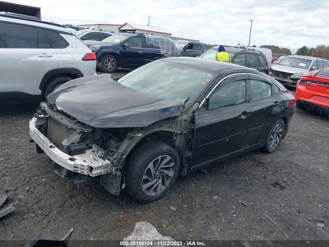 Honda CIVIC EX 2018 2HGFC2F72JH596521 Image 2