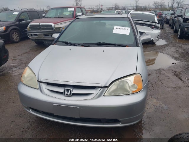 2001 HONDA CIVIC EX VIN: 1HGEM22991L027913