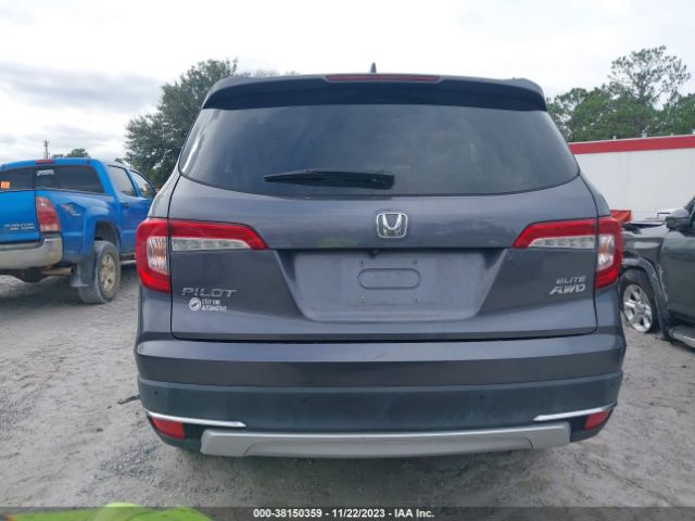 5FNYF6H00KB002800 Honda Pilot Elite