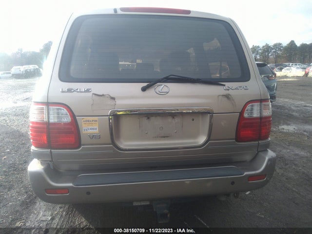 2001 LEXUS LX 470 BASE (A4) VIN: JTJHT00W313502089