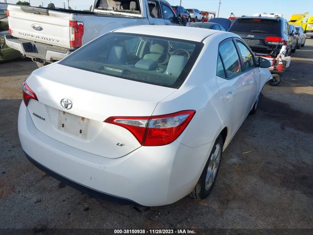 2015 TOYOTA COROLLA LE VIN: 2T1BURHE3FC292520