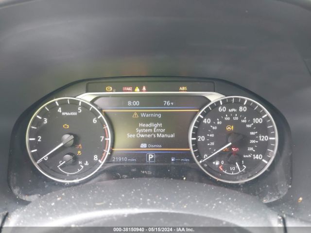 1N4BL4EW3MN374167 Nissan Altima Sl Intelligent Awd