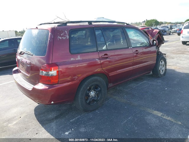 2004 TOYOTA HIGHLANDER VIN: JTEGD21A240100253