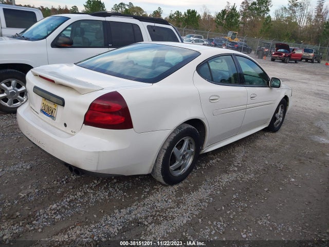 2004 PONTIAC GRAND PRIX GT2 VIN: 2G2WS522X41204304