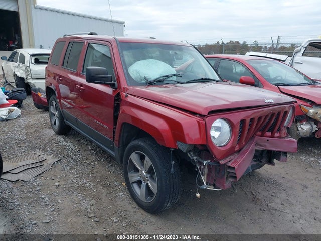 2016 JEEP PATRIOT HIGH ALTITUDE EDITION VIN: 1C4NJRFBXGD580425