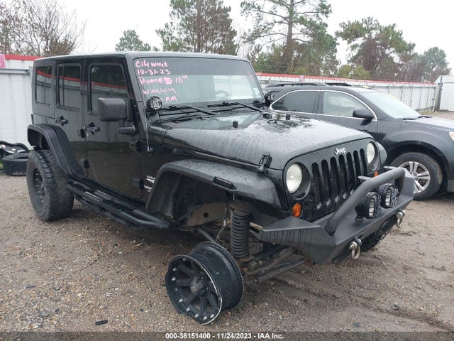 2010 Jeep Wrangler Unlimited Sahara მანქანა იყიდება აუქციონზე, vin: 1J4HB5H12AL200248, აუქციონის ნომერი: 38151400