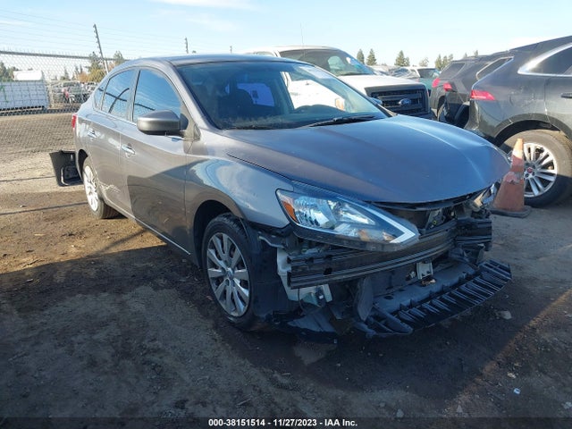2017 NISSAN SENTRA SV VIN: 3N1AB7AP0HL702176
