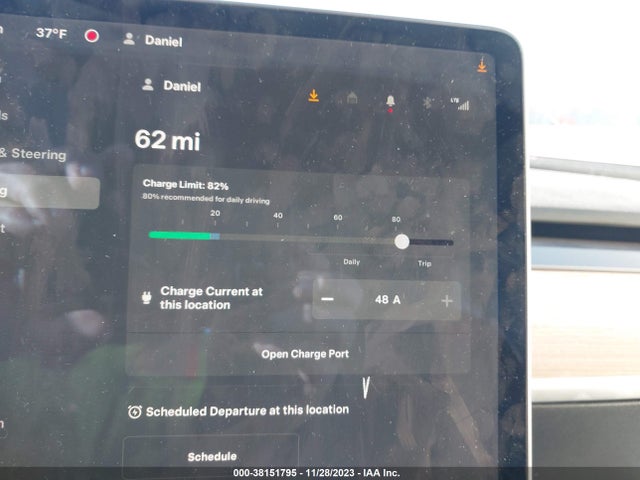2021 TESLA MODEL 3 LONG RANGE DUAL MOTOR ALL-WHEEL DRIVE VIN: 5YJ3E1EB5MF019780