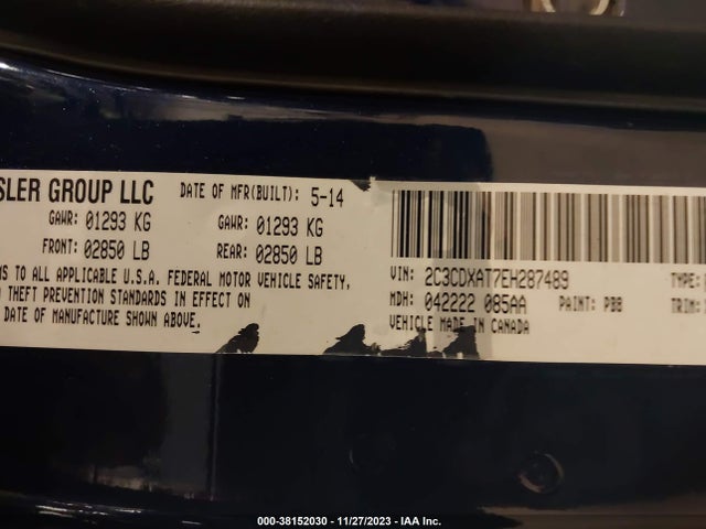 Dodge Charger Police 2014 2C3CDXAT7EH287489 Image 9