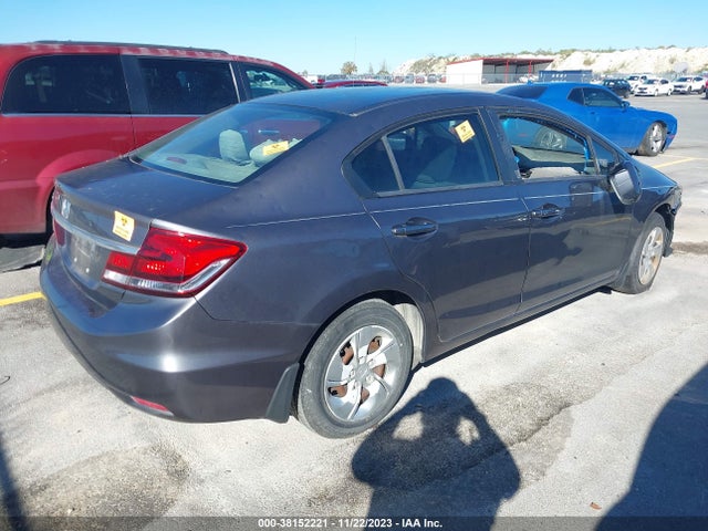 2014 HONDA CIVIC LX VIN: 19XFB2F59EE019647