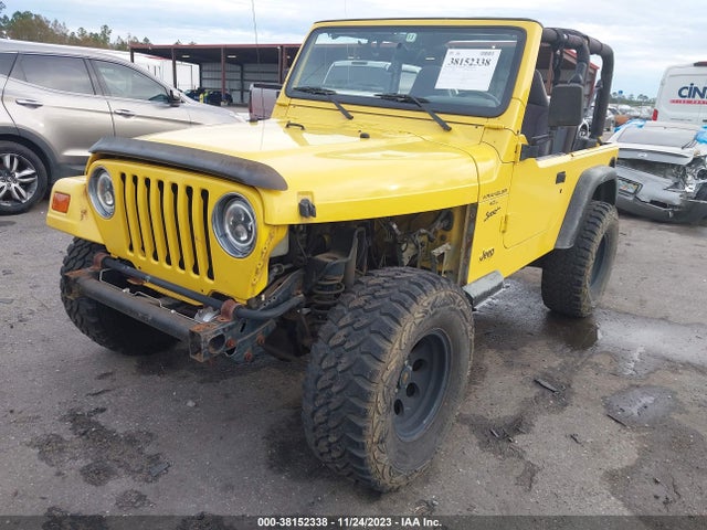 2001 JEEP WRANGLER SPORT VIN: 1J4FA49S31P329491