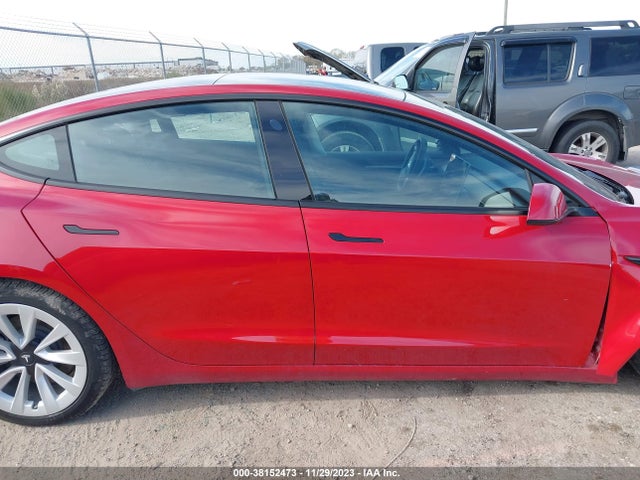 Tesla Model 3 Rear-wheel Drive 2022 5YJ3E1EA6NF177764 Image 12