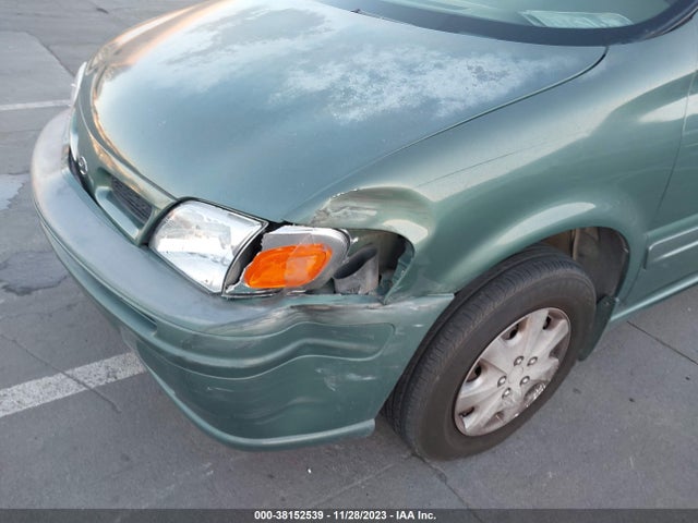 2000 OLDSMOBILE SILHOUETTE GL VIN: 1GHDX03EXYD203948
