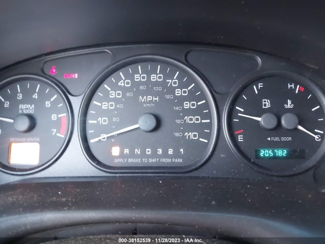 2000 OLDSMOBILE SILHOUETTE GL VIN: 1GHDX03EXYD203948
