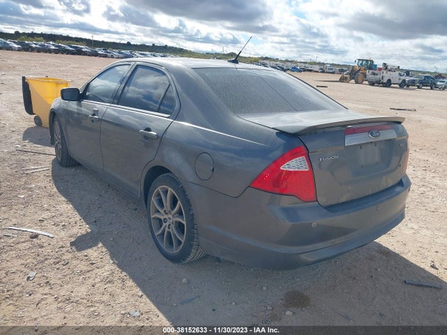 2012 FORD FUSION SEL VIN: 3FAHP0JA0CR155163