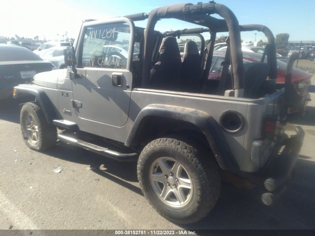 2002 JEEP WRANGLER X VIN: 1J4FA39S32P717624