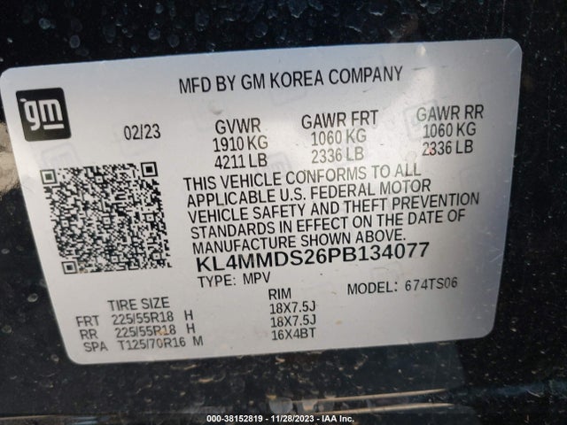 Buick Encore Gx Select Fwd 2023 KL4MMDS26PB134077 Image 9