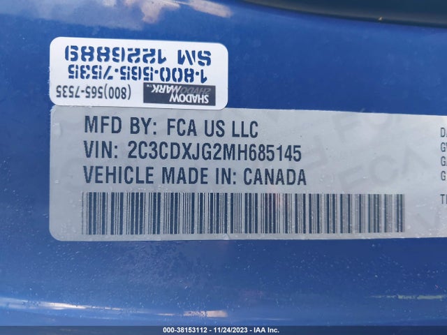 Dodge Charger Sxt Awd 2021 2C3CDXJG2MH685145 Image 9
