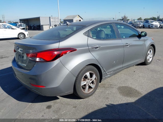 2014 HYUNDAI ELANTRA SE VIN: 5NPDH4AEXEH513312