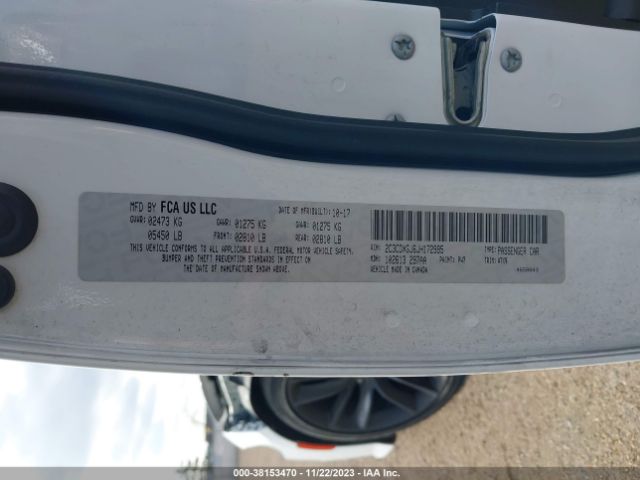 2C3CDXGJ6JH172995 Dodge Charger R/t Scat Pack