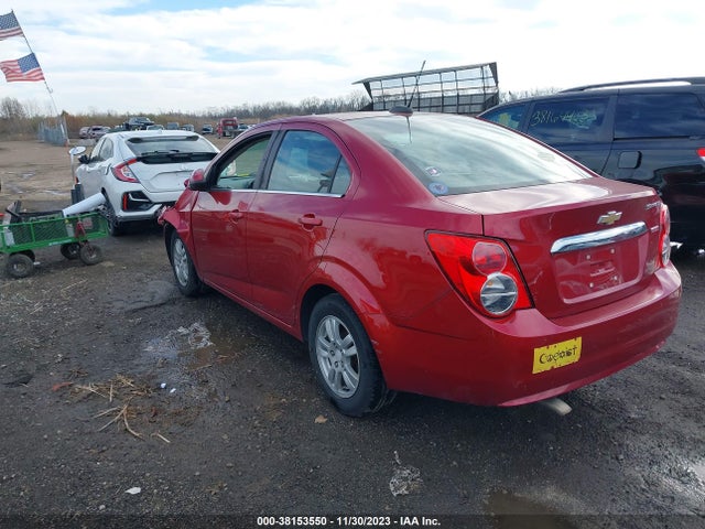 Chevrolet Sonic Lt Auto 2015 1G1JC5SB1F4220409 Image 3