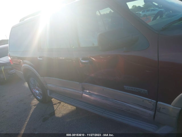 2007 FORD EXPEDITION EL EDDIE BAUER VIN: 1FMFK17507LA08616