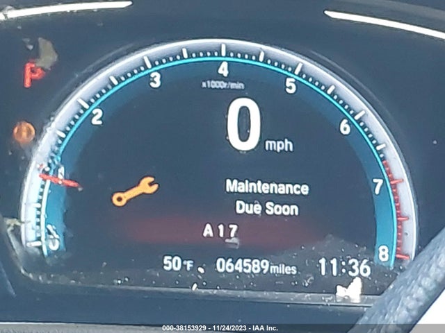 Honda Civic Lx 2019 2HGFC2F6XKH584495 Image 16