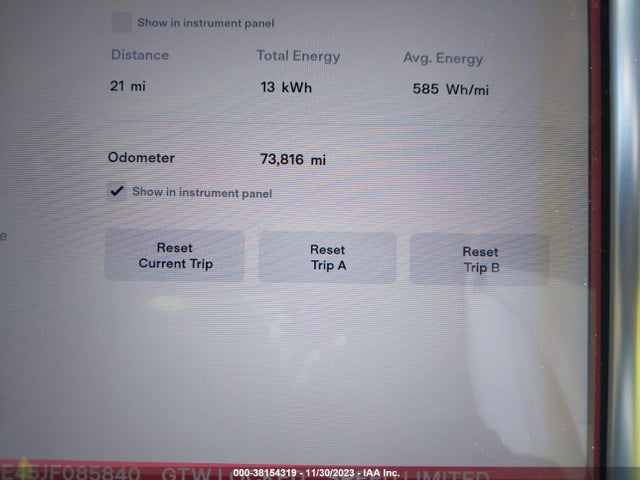 5YJXCBE45JF085840 Tesla Model X 75d/p100d/100d