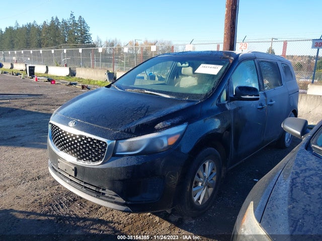 2016 KIA SEDONA LX VIN: KNDMB5C1XG6203773