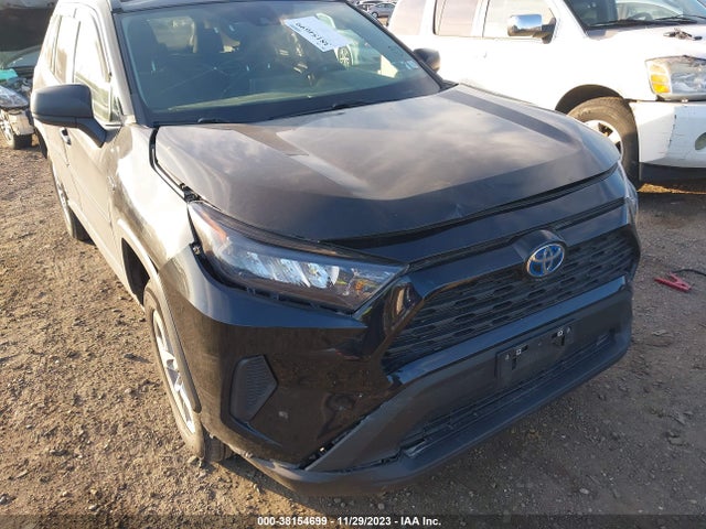 2021 TOYOTA RAV4 LE HYBRID VIN: 4T3LWRFV1MU025901