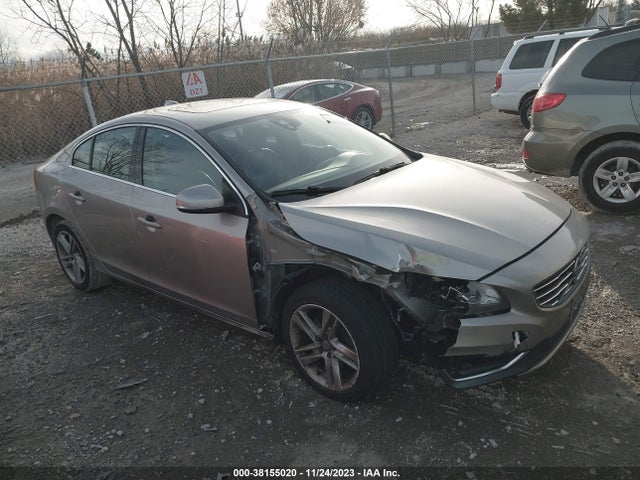 2015 VOLVO S60 T5 PREMIER VIN: YV126MFK1F1354534
