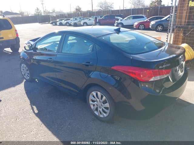 2012 HYUNDAI ELANTRA GLS VIN: 5NPDH4AE3CH070630