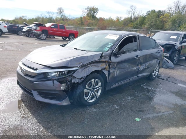 Honda Civic Lx 2018 19XFC2F56JE023372 Image 2