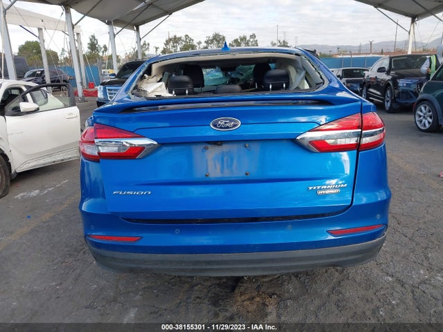 2020 FORD FUSION HYBRID TITANIUM VIN: 3FA6P0RU0LR182529