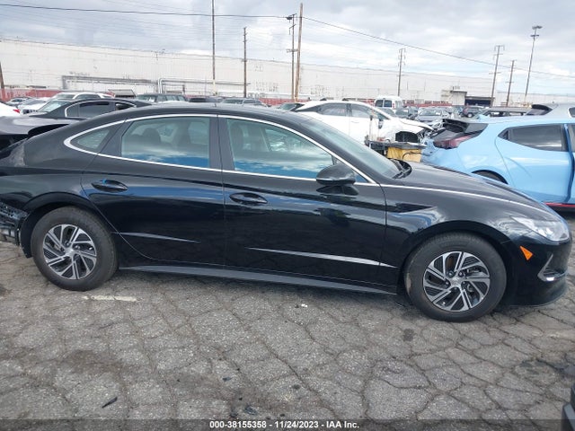Hyundai Sonata Blue 2021 KMHL24JJ8MA027688 Image 13