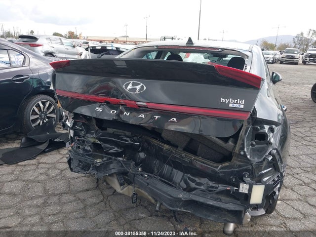 Hyundai Sonata Blue 2021 KMHL24JJ8MA027688 Image 16