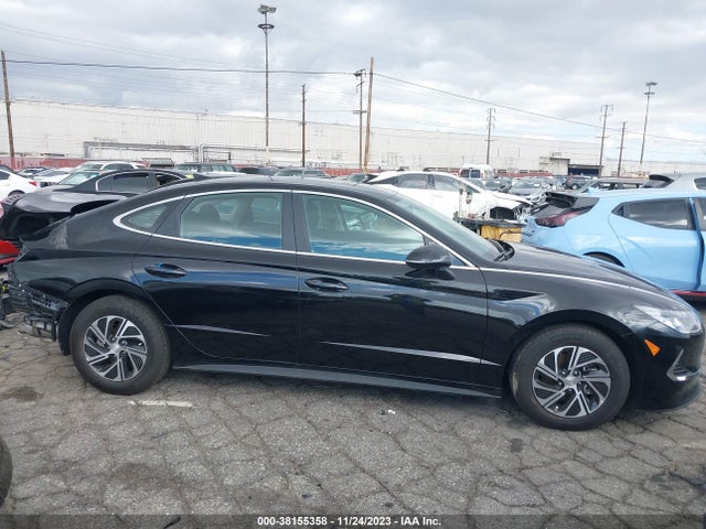 Hyundai Sonata Blue 2021 KMHL24JJ8MA027688 Image 5