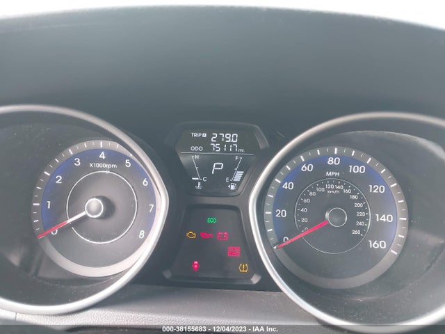 2013 HYUNDAI ELANTRA GLS (ULSAN PLANT) VIN: KMHDH4AE9DU960939